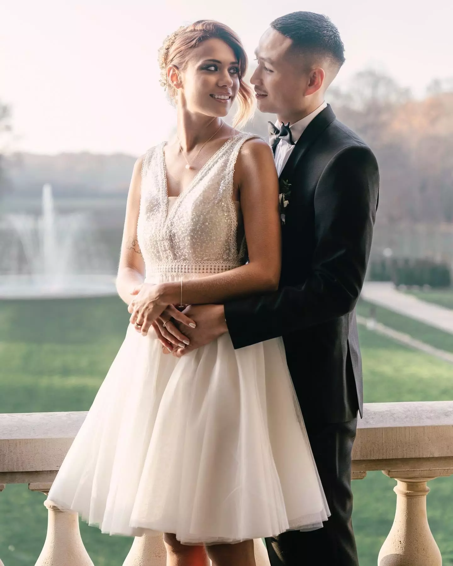 ROBE DE MARIÉE COURTE